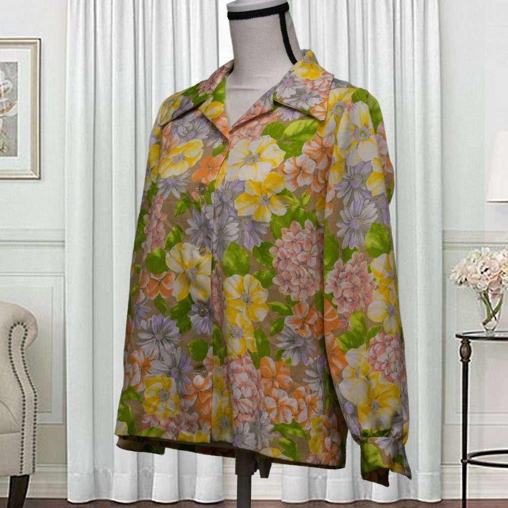 Vintage Floral Shirt
